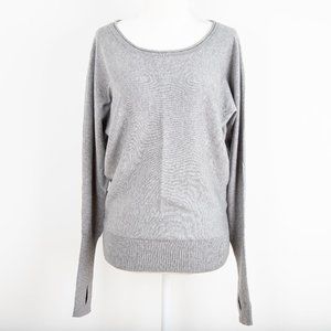 EUC Dakini Crewneck Sweater with Vented Back